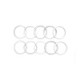 DeatschWerks -12 AN Aluminum Crush Washer (Pack of 10)