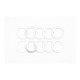 DeatschWerks -8 AN Aluminum Crush Washer (Pack of 10)