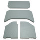 DEI 07-10 Jeep Wrangler JK 4-Door Boom Mat Headliner - 4 Piece - Gray