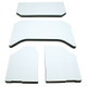 DEI 11-18 Jeep Wrangler JK 4-Door Boom Mat Headliner - 4 Piece - White