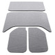 DEI 11-18 Jeep Wrangler JK 4-Door Boom Mat Headliner - 4 Piece - Gray
