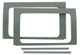 DEI 18-23 Jeep Wrangler JL 4-Door Boom Mat Rear Side Window Trim - 4 Piece - Gray