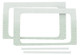 DEI 18-23 Jeep Wrangler JL 4-Door Boom Mat Rear Side Window Trim - 4 Piece - White
