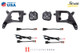 Diode Dynamics SS3 Type SV2 LED Fog Light Kit Sport - White SAE Fog