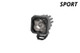 Diode Dynamics Stage Series C1 LED Pod Sport - White Wide Standard ABL Each