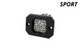Diode Dynamics Stage Series C1 LED Pod Sport - White Flood Flush RBL Each