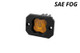 Diode Dynamics Stage Series C1 LED Pod - Yellow SAE Fog Flush ABL Each