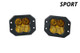 Diode Dynamics SS3 LED Pod Sport - Yellow Combo Flush (Pair)