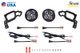 Diode Dynamics SS3 LED Pod Max Type MS Kit - Yellow SAE Fog