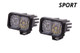 Diode Dynamics Stage Series 2 In LED Pod Sport - White Flood Standard ABL (Pair)