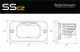 Diode Dynamics Stage Series 2 In LED Pod Pro - Yellow Flood Flush ABL (Pair)