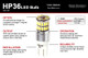 Diode Dynamics 921 LED Bulb HP36 LED - Cool - White Set of 4