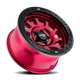 Dirty Life 9313 Enigma Race 17x9 / 5x127 BP / -38mm Offset / 78.1mm Hub Crimson Candy Red Wheel