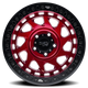 Dirty Life 9313 Enigma Race 17x9 / 5x127 BP / -38mm Offset / 78.1mm Hub Crimson Candy Red Wheel