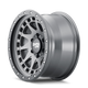 Dirty Life 9311 Enigma Pro 17x9/8x170 BP/-12mm Offset/130.8mm Hub Satin Graphite Wheel - Beadlock