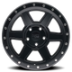 Dirty Life 9315 Compound 17x9 / 5x127 BP / -12mm Offset / 78.1mm Hub Matte Black Wheel