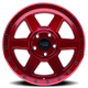 Dirty Life 9315 Compound 17x9 / 5x127 BP / -38mm Offset / 78.1mm Hub Crimson Candy Red Wheel