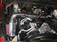 Injen 05-06 Dakota / 06-07 Raider 4.7L V8 Power-Flow (incl. Diamond plate heat shield) Wrinkle Black
