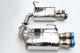 Invidia 22+ Subaru WRX Q300 3.5in. Rolled Dual Wall T.I Tip Axle-back Exhaust