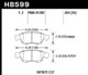 Hawk Infiniti G35 Sport/G37 HPS Street Front Brake Pads