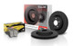 Hawk Talon Brake Rotor and Pad Kit - Drilled & Slotted - Ceramic - Rear - HKC5076.194Z