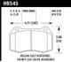 Hawk 03-07 G35/ 03-09 350z/03-06 Sentra w/ Brembo DTC-30 Front Brake Pads