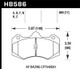 Hawk AP Racing CP7040 HPS Street Brake Pads
