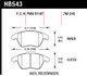 Hawk HP+ Street Brake Pads HB543N.760