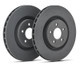 Hawk Talon 99-04 Siverado 2500 123mm Hub Bore Slotted-Only Vented 12.99 in Rear Brake Rotor Set