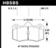 Hawk 12-14 McLaren MP4-12C HP+ Street Brake Pads