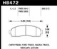 Hawk HPS Street Brake Pads HB472F.650