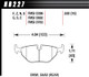 Hawk DTC-80 97-02 BMW Z3/03-08 BMW Z4 Rear Race Brake Pads