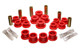 Energy Suspension 04-07 Mazda RX8 Red Rear Lateral/Trailing Arm Bushings