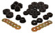 Energy Suspension Suburban Body Mounts - Black