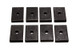 Energy Suspension Pad - Firm - 2-7/16in L x 1-5/8in W x 15/32 ID x 1/2in H - Black