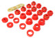 Energy Suspension Body Mounts - Red