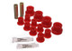 Energy Suspension Cj Frt Sprg Bush - Red 2.2102R