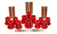 Energy Suspension Fd Rr Spring Bush Set Complete - Red