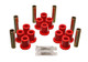 Energy Suspension Fd 4 Wd Frt Sprg Bush Set - Red 4.2118R