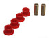 Energy Suspension OD 1.37 in, ID .875 in (Bushing Dims) Red Universal Link - Flange Type Bushiings