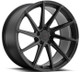 TSW Watkins Wheels 18"-20" - Double Black - Matte Black w/ Gloss Face for Volkswagen - 5x100mm