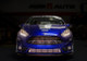 Front Light Plate w/4x Mounts for 2014-19 Ford Fiesta ST [MK 7.5 JA8] by Rally Innovations