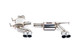Supersprint Axle Back Exhaust for 1999-2006 BMW M3 [E46]