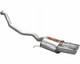 Supersprint Mufflers (LH+RH) for 2000-06 BMW X5 4.8is [E53] w/ Round Tips