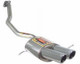 Supersprint Mufflers (L/R) for E53 2000-06 BMW X5 w/Round Tips