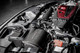 Eventuri Red Kevlar / Black Carbon engine cover for 2017+ Honda FK8 Civic Type R - EVE-FK8FK2-ENG