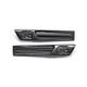 Seibon Carbon fiber fender duct logo for 2009-2010 Nissan GTR - FDL0910NSGTR