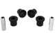 Whiteline Plus 97-05 Nissan Frontier D22 2WD Rear Spring Eye and Shackle Bushing