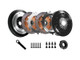 DKM Clutch BMW E34/E36/E39/E46/Z3/Z4 (6 Cyl) OE 5-Spd Ceramic Twin Disc MR Clutch Kit w/Flywheel