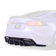 Vorsteiner VRS Tesla Model S Plaid Aero Rear Diffuser Carbon Fiber PP 2x2 Glossy